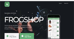 Desktop Screenshot of frogshop.net